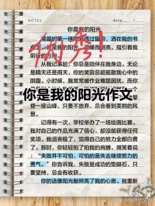 你是我的作文素材太阳作文600字初中（合集5篇）