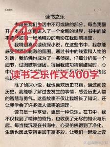读书乐小学作高考作文