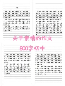 亲情就在我身边高三作高中作800字（优秀6篇）