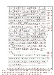 《变形记》六年作文大全500字作文（精选6篇）