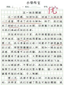 六年看图作文五一国际劳动节作文500字（个人通用）