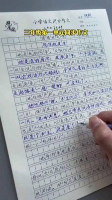 似水流年作六年级作文600初中优秀