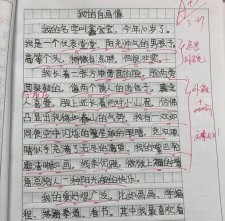 三年作文女孩自画像作文合集