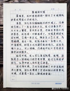 初中暑假游记作小学作600字（优秀6篇）