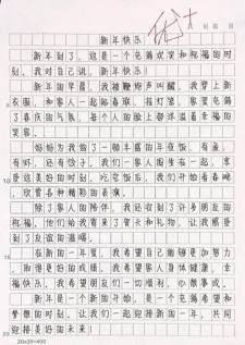 快乐的中考作文小年作文500字小学五年级通用作文6篇