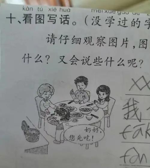 从那一看图作文刻开始
