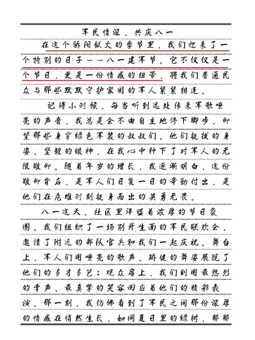 八一作文素材建军节祝福诗词
