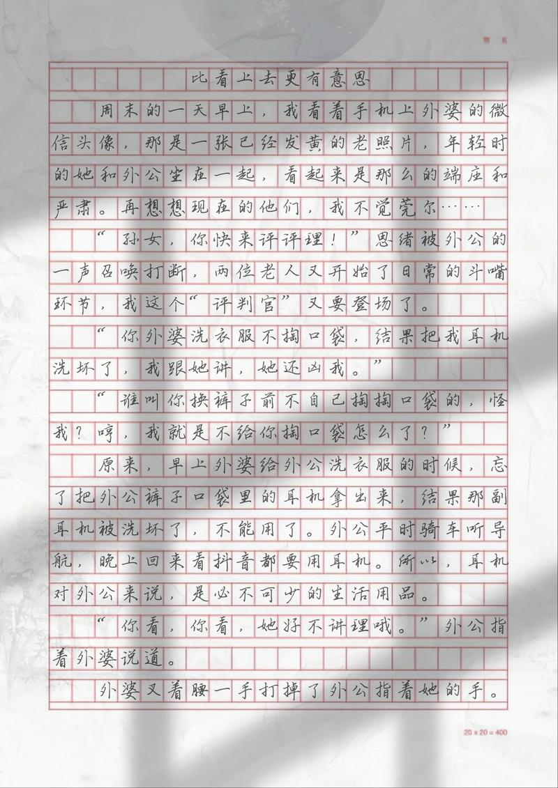 关于比的作文网作文800字