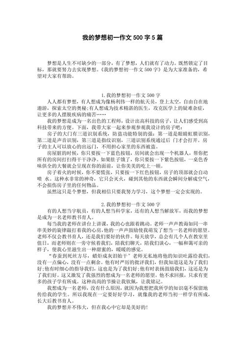 初中关于拥有的作文作文500字