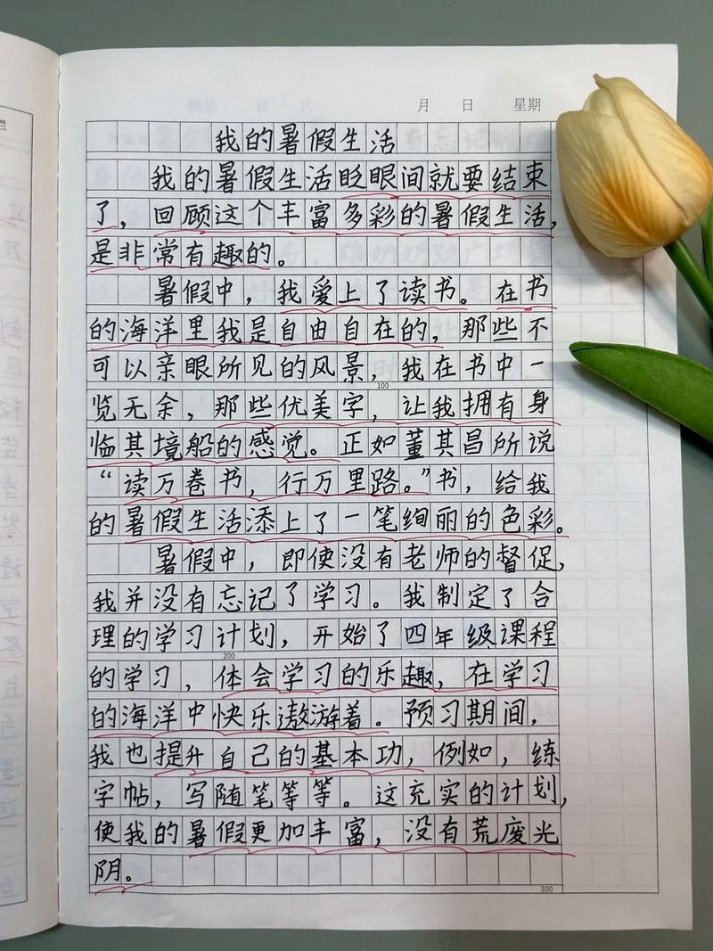 不一样的小学作假期作文