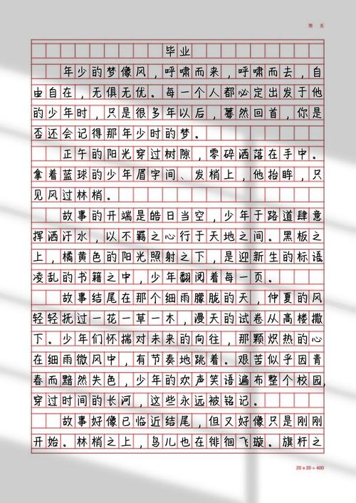 关于高中毕业的作文大全作文