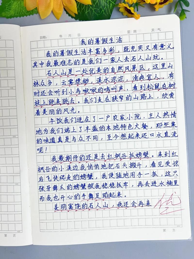 2022初一作文我的作文大全暑假生活范文（精选6篇）