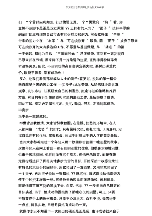 仰望天空与脚踏实地大学作800字高中作文
