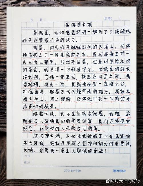 初中暑假游记作小学作600字（优秀6篇）
