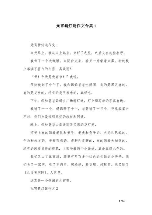元宵节作文800字高中一年作文网(优秀)