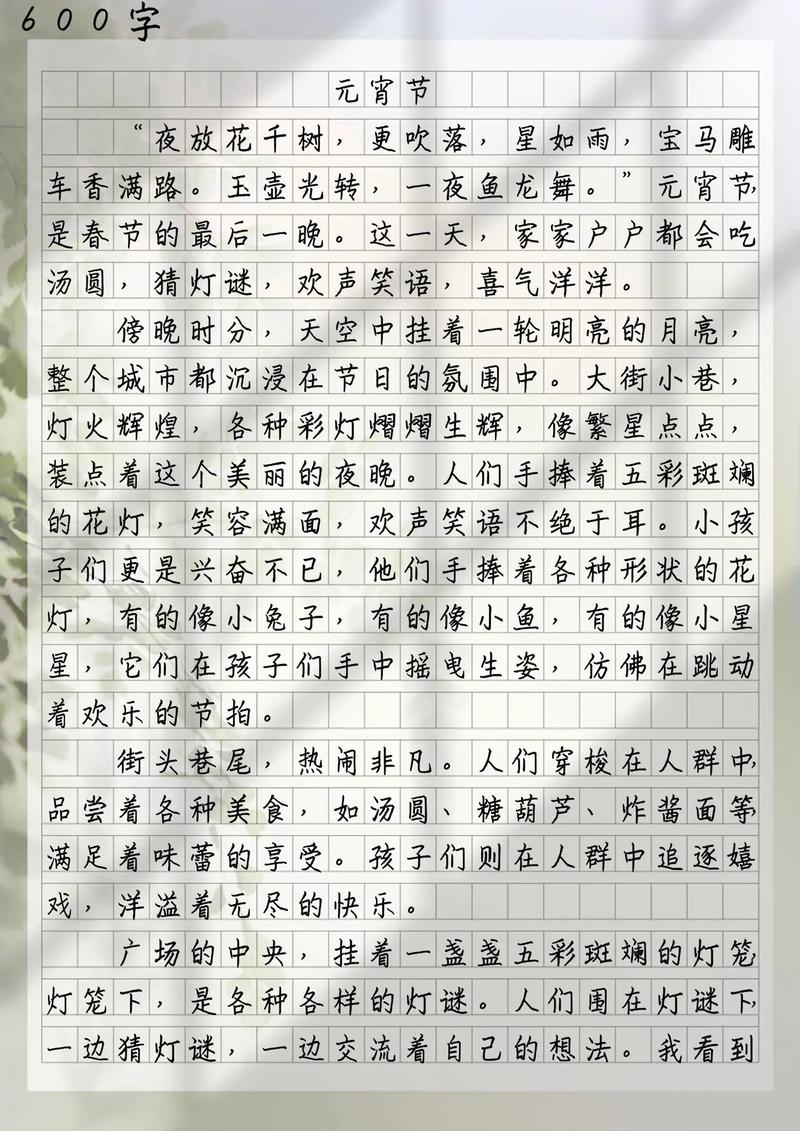 2022初一作作文网元宵节范文（最新5篇）