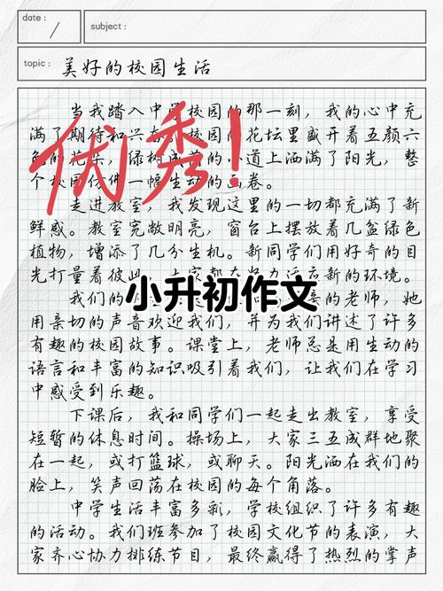 2022初二作文难忘的小升初作文决定范文（通用6篇）