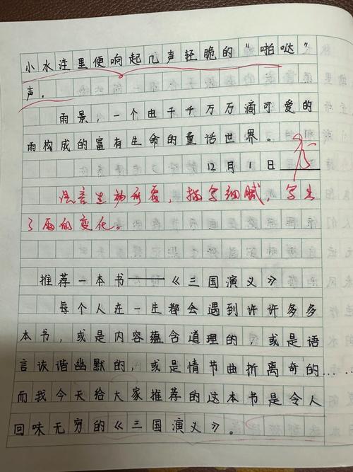 五年初中作推荐一本书作文三国演义500字(经典)