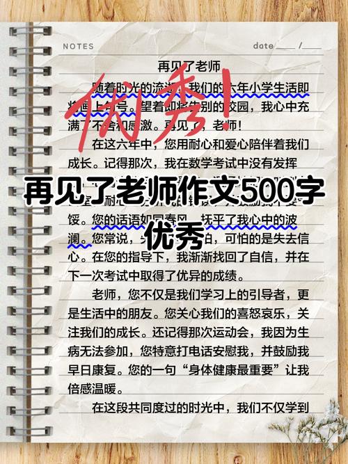 再见了初一作中考作文500字