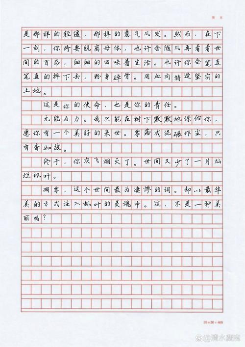 朴素更是一中考作文种美丽