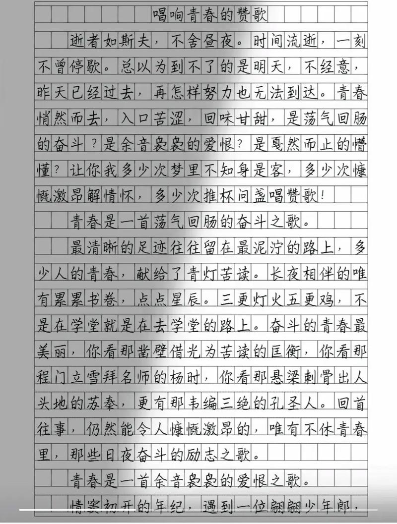 精选永不言弃的优秀作文青春高三作文700字