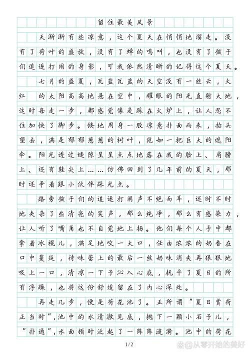 精选留住那份纯真初二作作文大全800字