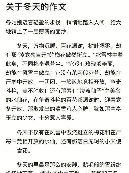 我爱冬天作高考作文600字初中（精选8篇）