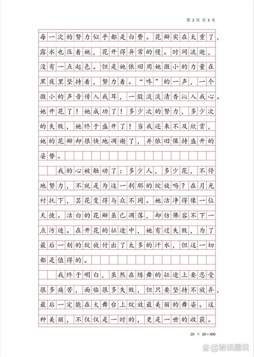 昙花一现作作文大全600字