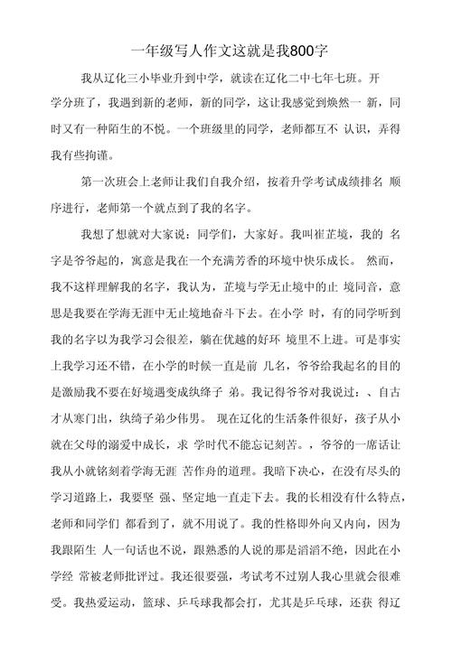 瞧瞧我这个人九年优秀作文作文800字