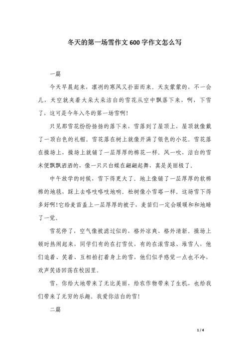 立冬的中考作文第一场雪作文500字写景(经典)