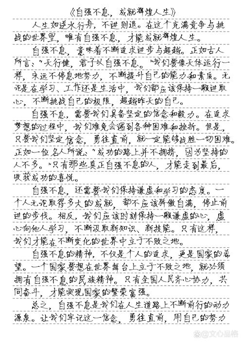 青海高考2017年满分作文：自强开放，大学作光照四方