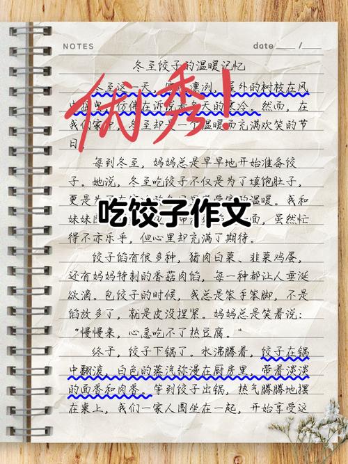 北方小年吃饺子作文500字小学五年小升初作文通用6篇