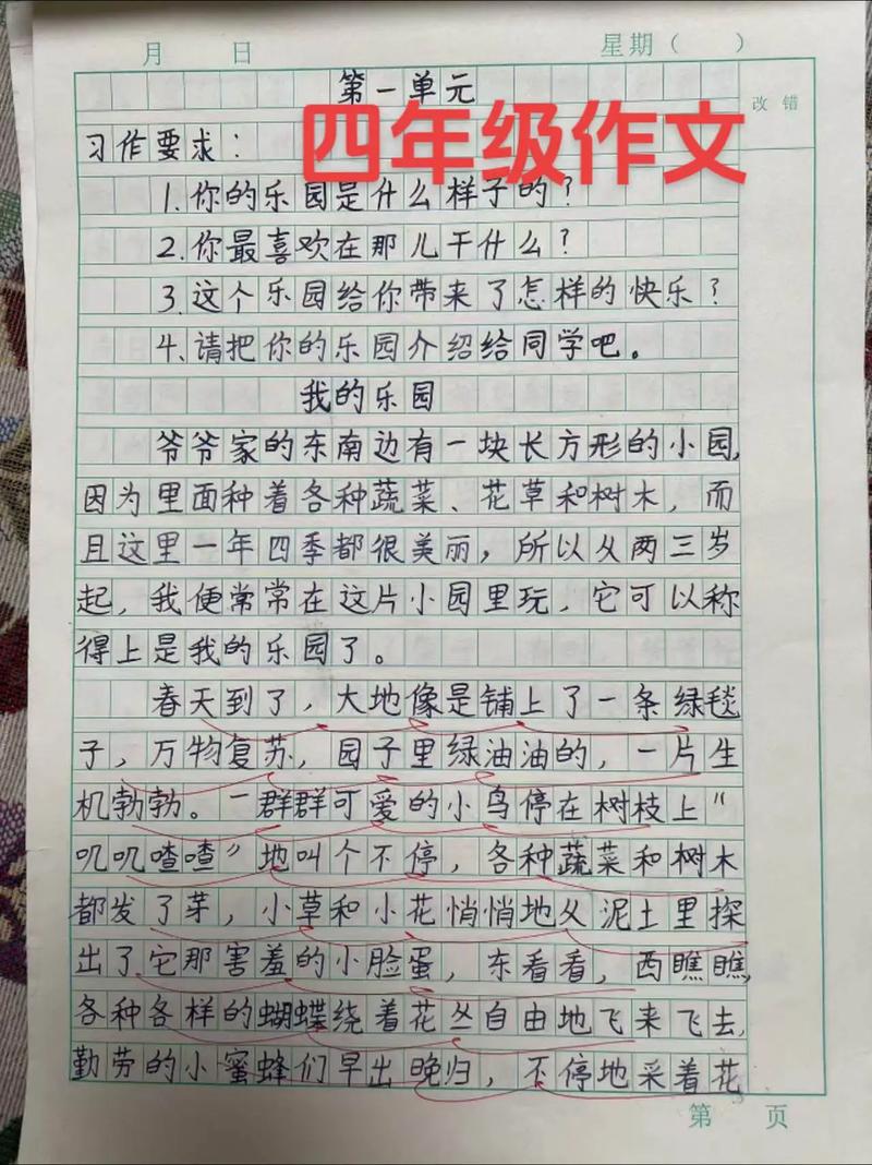 我的作文大全乐园作文800字初中二年级优秀作文