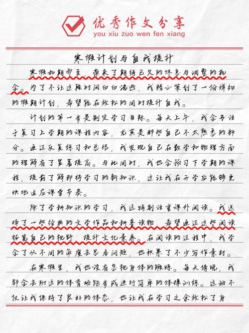 我的初中作假期生活作文800字
