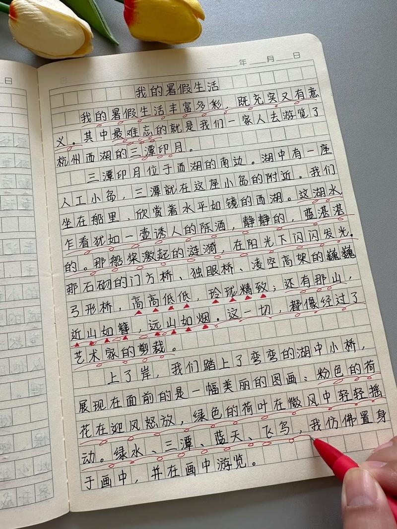 我的看图作文暑假生活高中作文800字(通用合集)