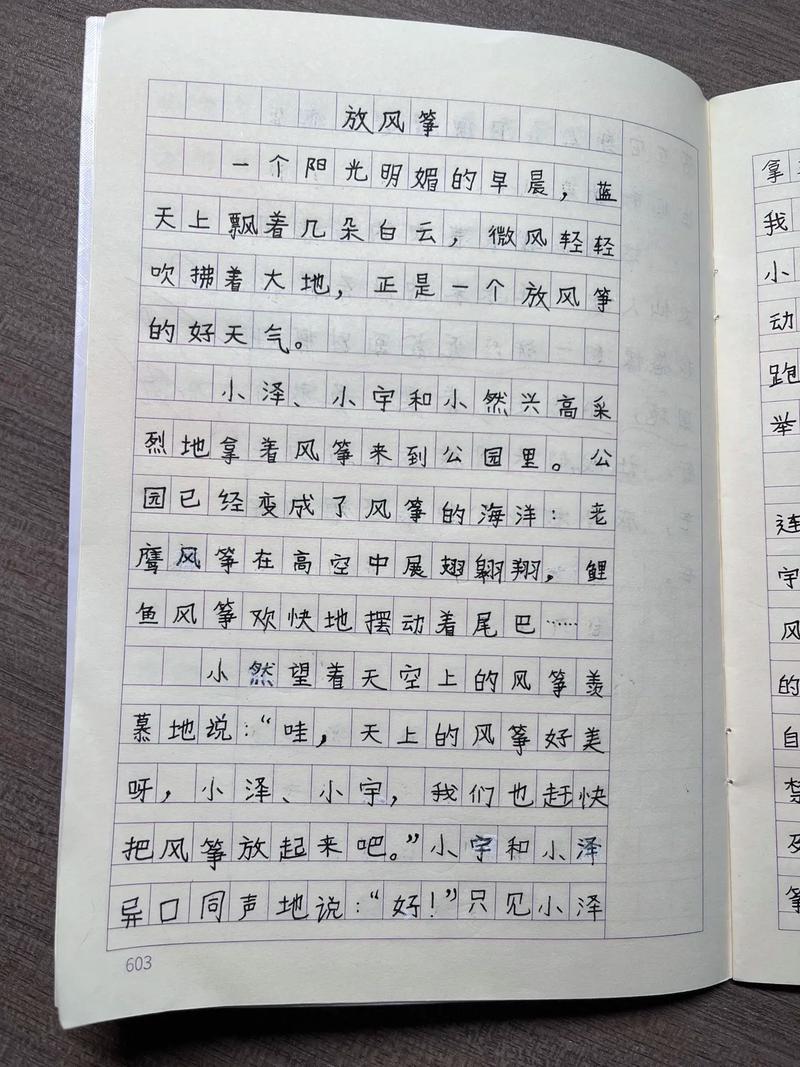 放风筝作看图作文200字优秀2022年10篇