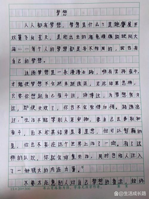 梦的高考作文起点
