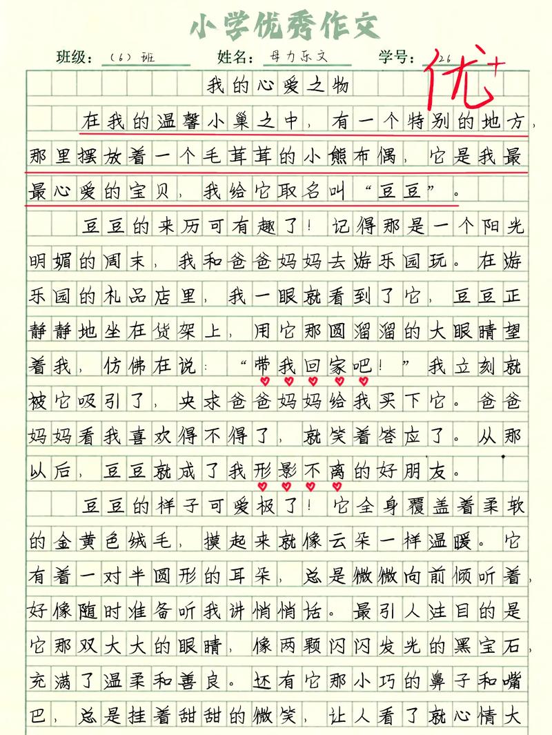 我的高中作心爱之物作文五年级400字合集