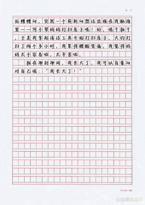 我长大了作文300字小学三年小学作(集锦)