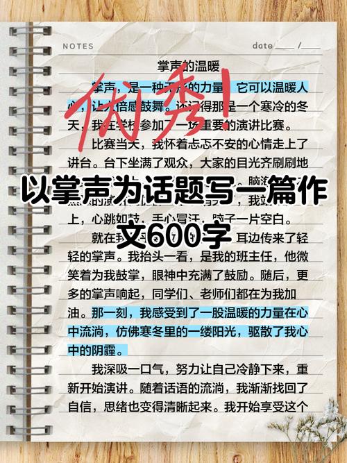 掌声作作文600字初一