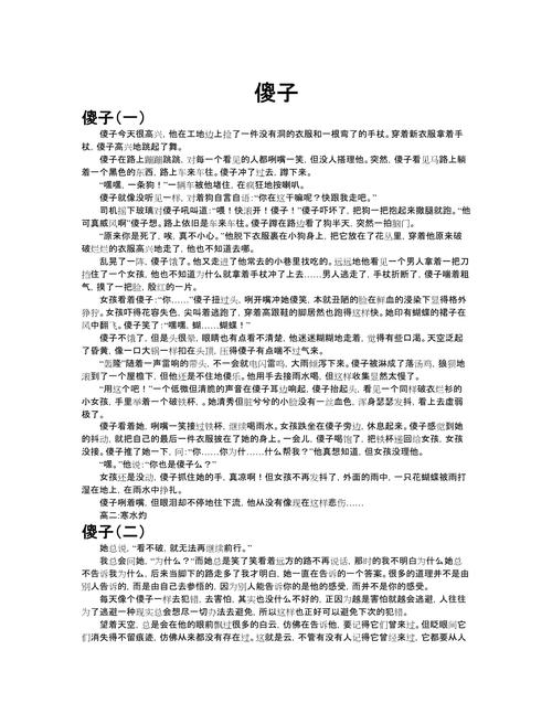 有关一件傻事作文九年高中作800字