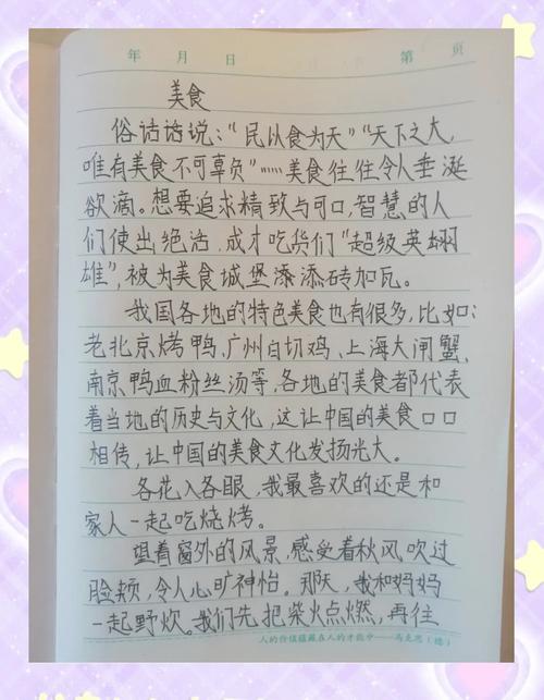 我家的六年级作文餐桌作文600字