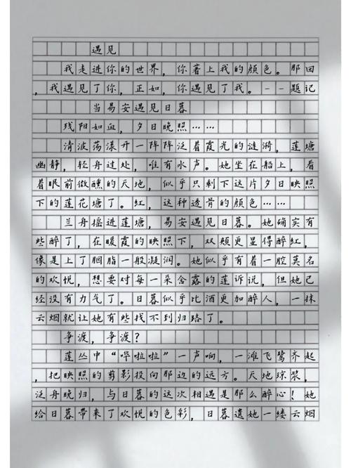 难忘的作文网遇见作文600字(合集6篇)